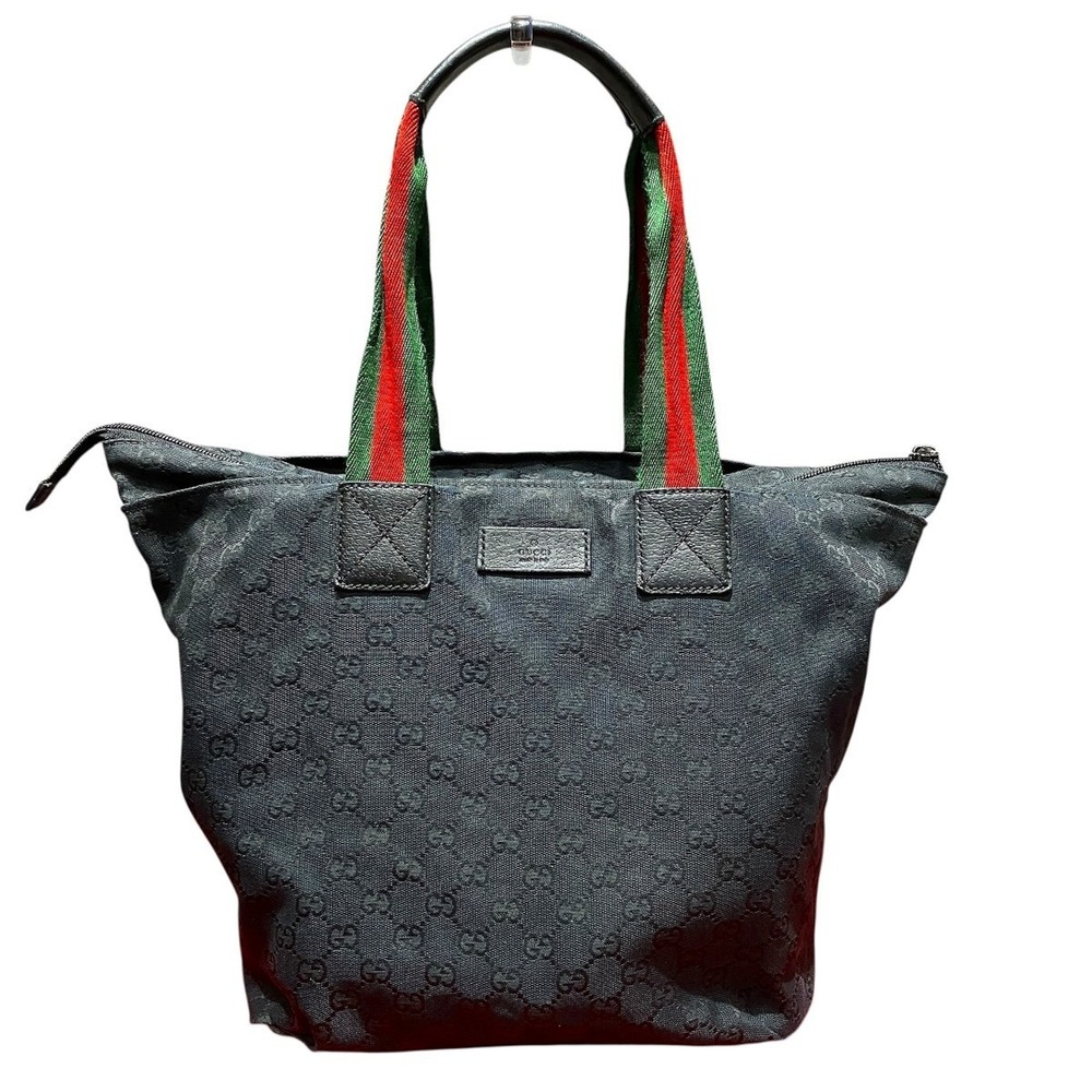 Gucci tote bag, Sherry Line GG canvas, canvas and leather, 131231